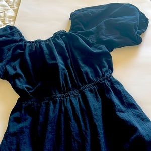 Old Navy Medium Black Dress with back cutout